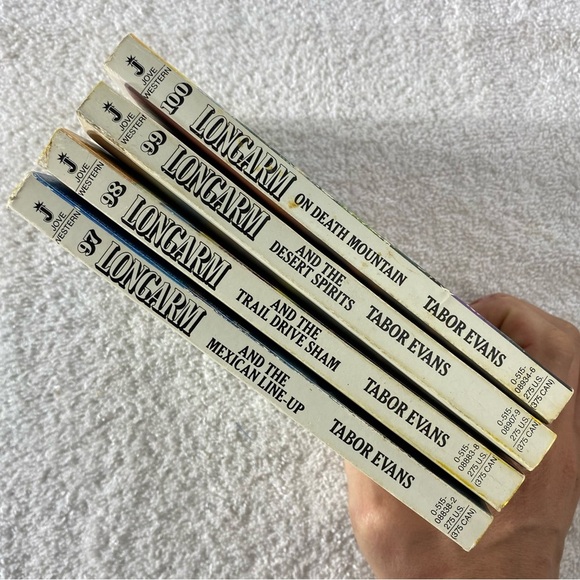 Vintage Longarm Action Western Romance Novel x4 - Picture 11 of 14